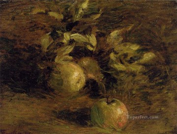 Manzanas bodegón Henri Fantin Latour Pinturas al óleo